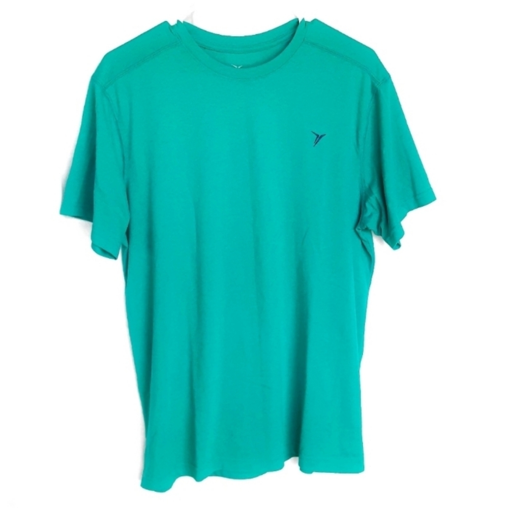 OLD NAVY ACTIVE Aqua Athletic Go-Dry Shirt Size Large